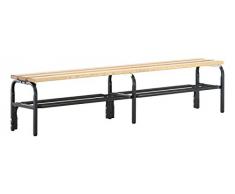 Banc de vestiaire Sypro Wolf® pour espaces secs sans dossier