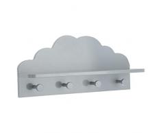 Atmosphera Kids Patère Enfant Nuage - Gris