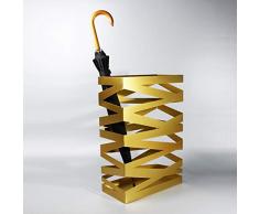 Métal 100% Porte-parapluies, Moderne Rack Parapluie Position Libre pour Les Cannes Bâtons de Marche Carré Parapluie Long & Court Pliage Parapluie-C 20 * 40 * 61cm