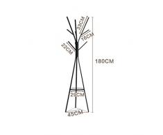 Portemanteau Porte-manteau Rack Fer branches d'arbre Simples crochets créatifs