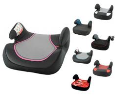 Siège auto, rehausseur auto groupe 2 et 3 de 15Kg à 36Kg - 100% fabriqué en France - (rose)