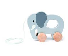 Hape - E0908 - Jouet À Tirer - Eléphant