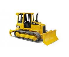 Bruder - 02445 - Pelleteuse Caterpillar sur roues - Jaune