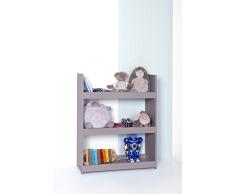 Etagère en bois pour chambre d'enfant - 3 niveaux - Coloris TAUPE
