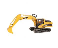 BRUDER - 02438 - Pelleteuse CATERPILLAR à chenilles - Jaune