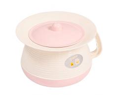 NP Urinoir Toilettes Portables, Pot denfant en Plastique épais de crachoir en Plastique pour Seau à la Maison pour Hommes et Femmes, Pot de Chambre avec Couvercle Adulte chambre-21x15cm