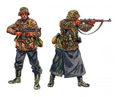 Italeri - I6068 - Maquette - Figurine - Troupes délite Allemandes - Echelle 1:72
