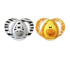 Tommee Tippee 42341472 Sucette Fun 6-18 Mois - coloris aléatoire