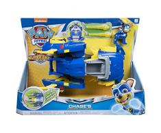 Paw Patrol - 6053687 - Jeu enfant - Véhicule Transformable Super Charged Mighty Pups Chase - La Pat Patrouille