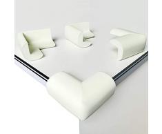 [Lot de 8] Protection Coin de Table,Canwn Mousse Souple Protection Angle Sécurité Bébé Angle Droit Anti-Chocs Protege de Coins avec Résistant Adhésifs pour Tables et Tout Meubles Pointus(Pas dOdeur)