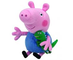 Ty - Beanies - Peppa Pig - George - Peluche Douce 20 cm