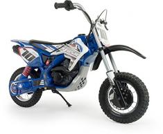 INJUSA Moto-Cross Blue Fighter X-Treme De 24V pour Enfants, Couleur Bleue