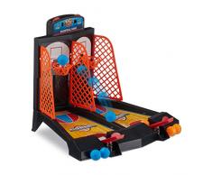 Relaxdays Table de basket-ball de jeu, Fun, Dessus de table de jeu, 3 ans et Up, dimensions 22.2 x 28 x 21 cm