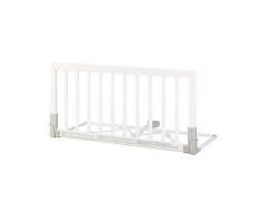 BabyDan Barrière de Lit en Bois - Blanc