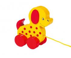 Goki - 2041313 - Jouet À Tirer - Chien