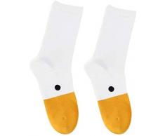 Mighty-eagle 1/2/3 Paires Untitled Goose Jeu Chaussettes, Animal Drôle Nouveauté Oie Jeu Chaussette Marionnettes Casual Cottton Dessin Animé Respirant Belle Chaussette Antidérapante Unisexe (1 Paire)
