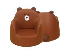 Canapé Pour Enfants En cuir,Baby Cartoon Fille Garçon Bébé Mignon Lazy Seat Petit Canapé Princesse Tabouret 01