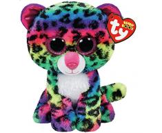 Ty - TY37189 - Beanie Boos - Peluche Dotty Le Léopard 15 cm