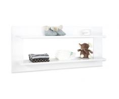 Etagère enfant murale blanc Cloud ou Sky brillant