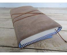 Protège livre fait main à personnaliser, couverture livre format mini/poche/Broché/littéraire roman, couvre livre en tissu simili cuir, cadeaux, voyage, noël, anniversaire, cadeaux personnalisés