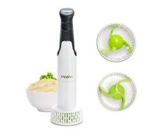 Mixeur Plongeant - Presse-Purée Electrique de Macha - Robot Mixeur Plongeant De Cuisine Pour Bébé - Idéal Presse Légumes Pour Mélanger et Faire Des Purées De Légumes…