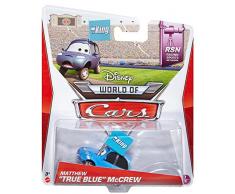 Disney Pixar Cars - Matthew "True Blue" McCrew (RSN Racing Sports Network #7 of 8) - Véhicule Miniature - Voiture