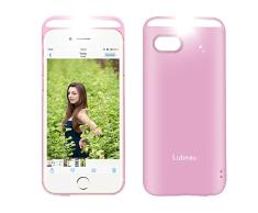 Koiiko Coque pour iPhone 6/6S/7/8 avec lampe de poche LED rechargeable, Rose - 11,9 cm.
