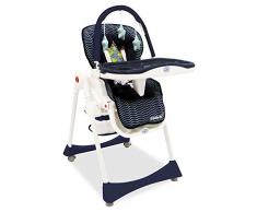 Chaise haute pliante évolutive Baby Fox Élégant 'Animaux du monde'