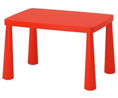 Table d'enfant Ikea MAMMUT - Avec 2 chaises - IK15-CZER