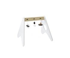 VERTBAUDET Portique déveil en bois Noir et blanc TU