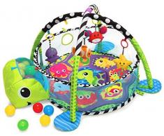 COIL Tapis déveil et de jeu, avec arche et boules (TORTUE C0300)