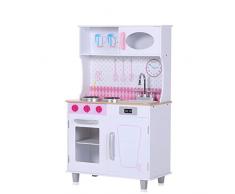 Baby Vivo Cuisine pour Enfants en Bois Recette Jeu dimitation Tableau Cuisini/ère /Éducatif Chef Neuf Bruno en Brun
