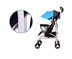 Système de voyage pour la petite enfance Chariot léger pour nouveau-né Poussette réglable multifonctions inclinable portative,Rouge