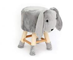 KONTARBOOR Tabouret Chaise Fauteuil Enfant, Bébé, Original, Thème Lapin, Chambre denfant