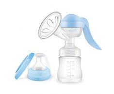 Tire Lait Manuel, Réglable avec Couvercle pour lallaitement de 180ml Lait Bouteille Confortable et Pratique Extraction Rapide