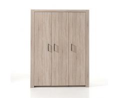 Paris Prix - Chambre Complète Enfant 6P "Aline" Beige