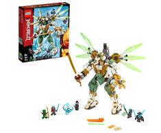 LEGO®-NINJAGO® Le robot Titan de Lloyd Jeu pour Enfant 9 Ans et Plus, Briques de Construction Garçon et Fille, 876 Pièces 70676