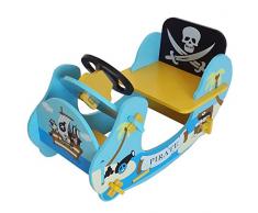 Kiddi Style les enfants Bateau/Jouet à Bascule Motif Pirate - Bois