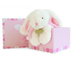 Doudou et Compagnie Lapin Bonbon Grand Modele - Rose