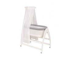 Geuther Berceau à Bascule Lyn, Berceau roulettes, Voile Pissenlit