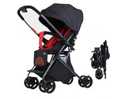 Color : C Kylin-o Poussette Berceau Poussette r/éversible Poussette Infant Tout Poussette Terrian Ville S/électionnez Poussette Enfant for Fille Gar/çon Ajoutez Couverture Net