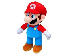 Super Mario (30cm) & Yoshi (27cm) Peluche, Peluches, Original, 2 Personnages Disponibles! (Super Mario_plush_30cm)