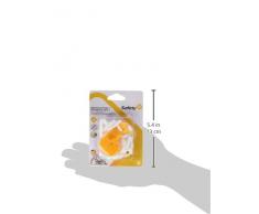 Safety 1st Cache Prises avec Clés Blanc 12 Pièces