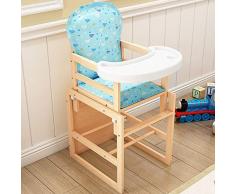 Chaise Enfant En Bois Massif Siège Enfant En Bois Massif Multifonction Chaise Bébé Chaise Bébé 48 Cm * 42 Cm * 95 Cm