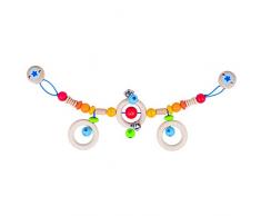 Heimess Chaîne de Poussette Arc-en-Ciel Multicolore