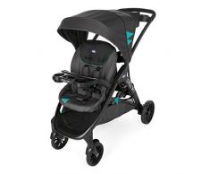 Chicco - Poussette Double StrollIn2 - Enfants dâges Rapprochés, avec 2 sièges - Octane
