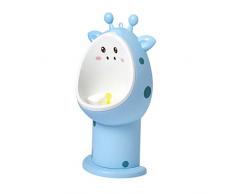 XLGX Toilette pour Enfants - Bébé Debout Toilette Enfant Urinoir Bébé Urinoir - Pot pour Bébé Toilettes pour Garçons et Filles pour Tout-Petits Enfant (Bleu clair)