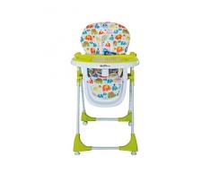 Chaise haute pliante Baby Fox Elephant Vert