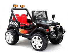 BSD Véhicule électrique pour Enfants Voiture électrique Télécomande - Raptor 2x35W Deux Places - Noir