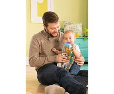 TOMY Lamaze - Livre Bébé - Mes Amis, Livre Tissu Bébé à Clip pour Berceau ou Poussette L27186, Jouet dÉveil Multicolore, Livre à Toucher, Convient aux Bébés de 1mois+